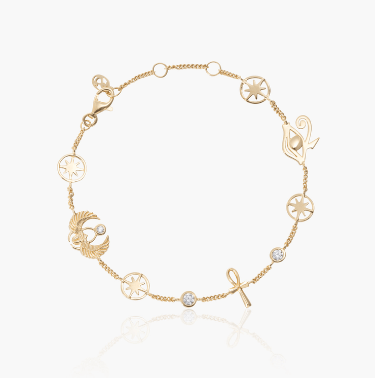 ancient charms bracelet-