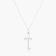 ankh key necklace-