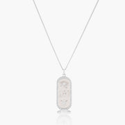 cartouche hieroglyphs necklace-