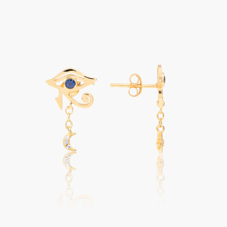 eye of horus earrings-